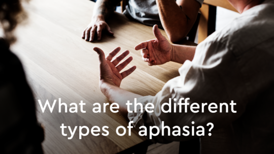 types of aphasia