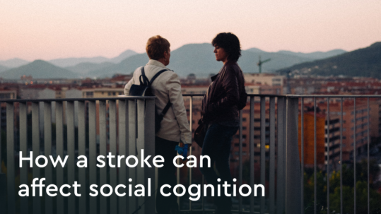 stroke can affect social cognition